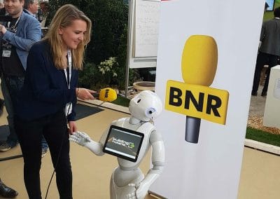 Robot in the news