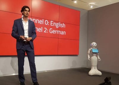 Randall van Poelvoorde, robots, innovatie en exponentiële technologie